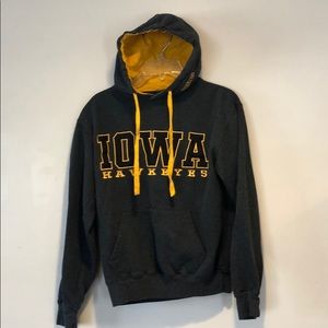 Iowa Hawkeye Hooded Sweat Shirt Size S